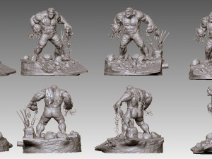Hulk Age of Ultron Model do druku 3D