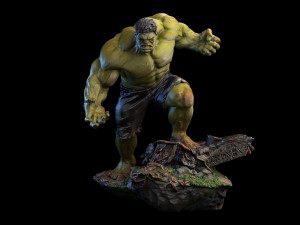 Hulk Model Cetak 3D