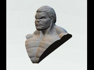 Hulk Bust Model do druku 3D