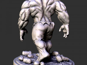 Hulk Statues 3D-Druckmodell