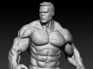 Hulk Inteligente Model Cetak 3D