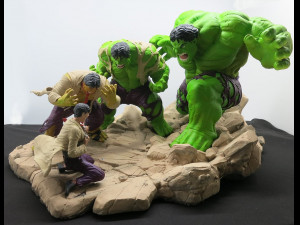 Hulk Diorama Model do druku 3D