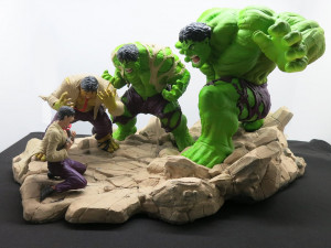 Hulk Diorama Model do druku 3D