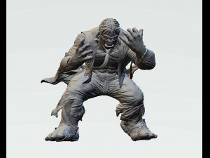 Hulk Diorama Model do druku 3D