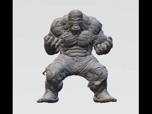 Hulk Diorama Model do druku 3D