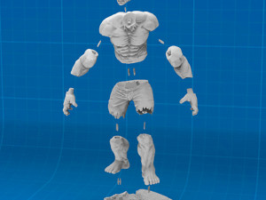 Hulk Ragnarok 3D प्रिंट मॉडल