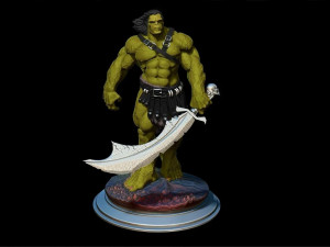 Hulk Skaar 3D Print Model