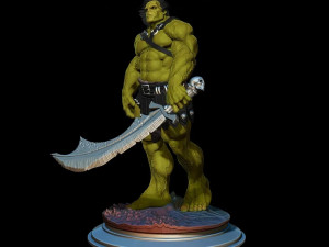 Hulk Skaar 3D Print Model