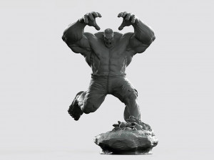 Hulk Angry Modello di stampa 3D