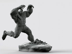 Hulk Angry Modello di stampa 3D