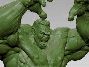 Hulk Angry Modello di stampa 3D