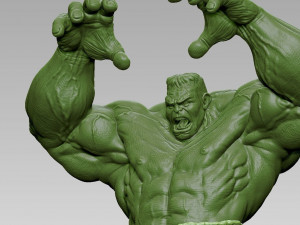 Hulk Angry Modello di stampa 3D
