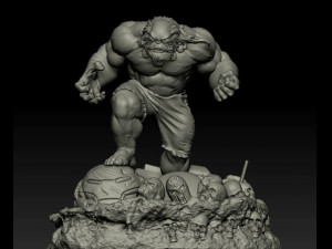Master Hulk Modello di stampa 3D
