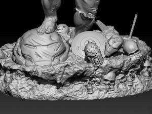 Master Hulk Modello di stampa 3D