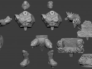 Hulk On Throne 3D Принт Модель