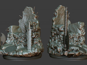 Hulk On Throne 3D Принт Модель