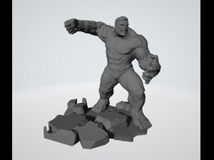 Hulk Soporte Carretel 3D Baskı Modeli
