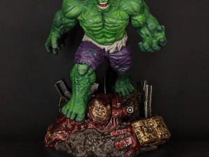 Hulk vs Hulkbuster 3D Print Model