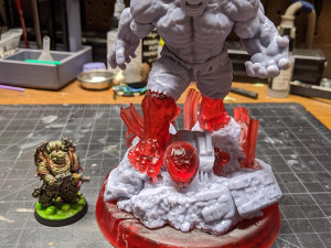 Hulk vs Hulkbuster 3D Baskı Modeli