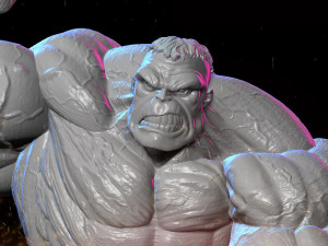 Hulk Vs Juggernaut Modelo de impresión 3D
