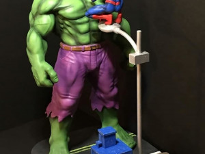 Hulk and Spiderman Diorama Modelo de impresión 3D