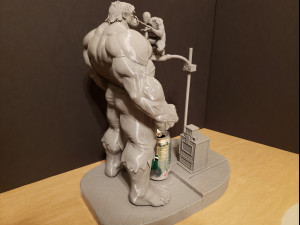 Hulk and Spiderman Diorama Modelo de impresión 3D