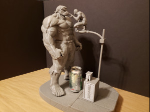 Hulk and Spiderman Diorama Modelo de impresión 3D