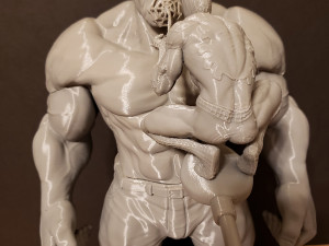 Hulk and Spiderman Diorama Modelo de impresión 3D