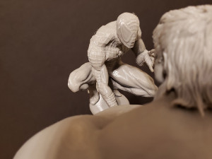 Hulk and Spiderman Diorama Modelo de impresión 3D