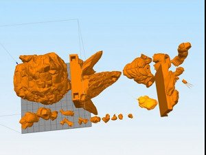 Hulk vs Wolverine Diorama 3D 打印模型
