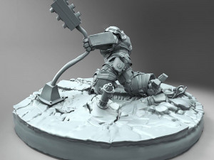 Hulkbuster 3D-printmodel