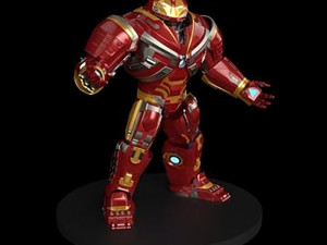 Infinity War Hulkbuster Model Cetak 3D