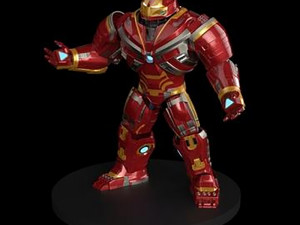 Infinity War Hulkbuster Model Cetak 3D