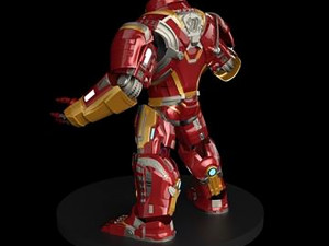Infinity War Hulkbuster Model Cetak 3D