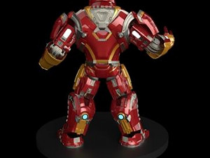 Infinity War Hulkbuster Model Cetak 3D