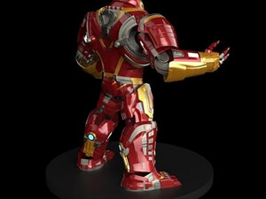 Infinity War Hulkbuster Model Cetak 3D