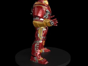 Infinity War Hulkbuster Model Cetak 3D