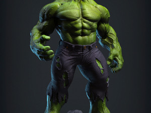 Incredible Hulk 3D-Druckmodell