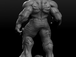 Incredible Hulk 3D-Druckmodell