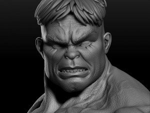 Incredible Hulk 3D-Druckmodell