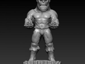 Hulk Phone Holder 3D Print Model