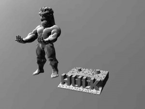 Hulk Phone Holder 3D Print Model
