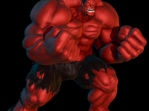 Red Hulk 3D printmodel
