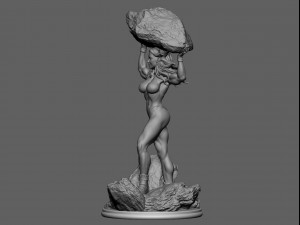 She Hulk Modelo de Impressão 3D