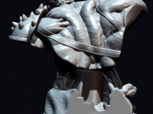 Hulk Bust 3D Print Model