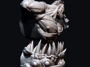 Hulk Bust 3D Print Model