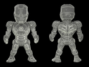 Baby Iron Man 3D Print Model