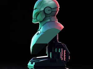 Iron Man Bust 3D Принт Модель