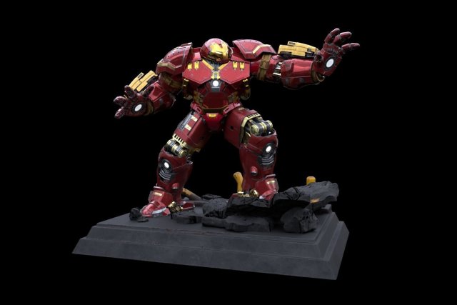 HulkBuster Statue 3D प्रिंट मॉडल .c4d .max .obj .3ds .fbx .stl .blend 