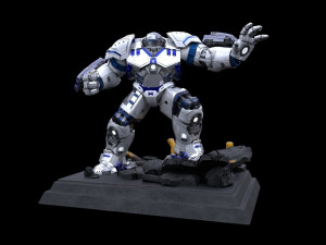 HulkBuster Statue 3D प्रिंट मॉडल